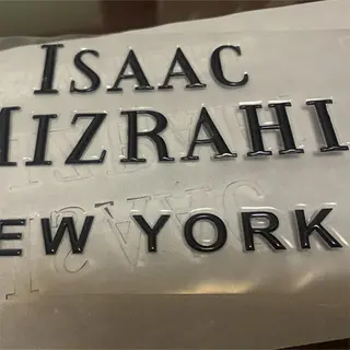 Custom High Frequency 3D Embossed Heat Transfer Label